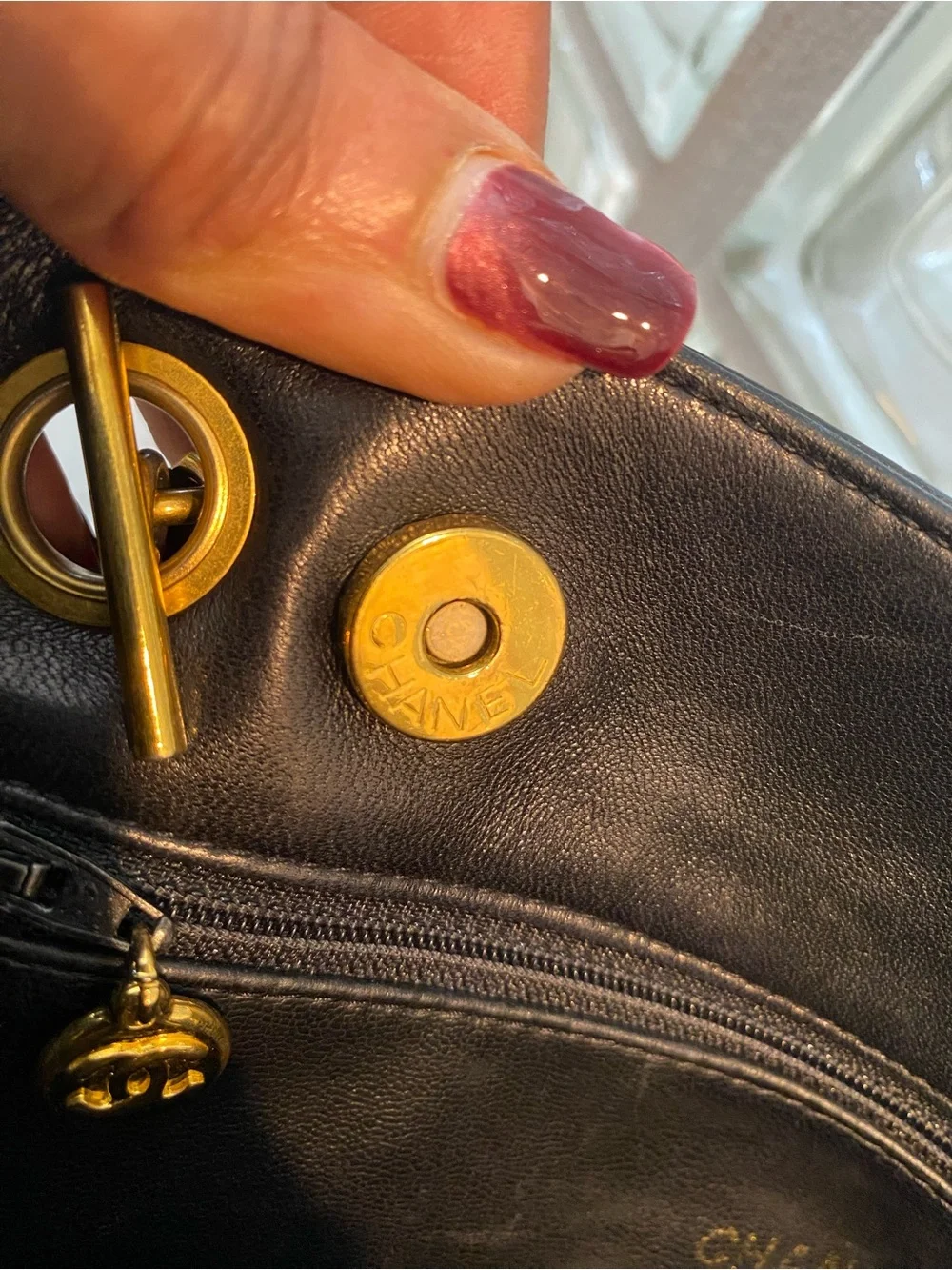 CHANEL Timeless CC Tote in Black Lambskin Leather with 24k gold-plated hardware